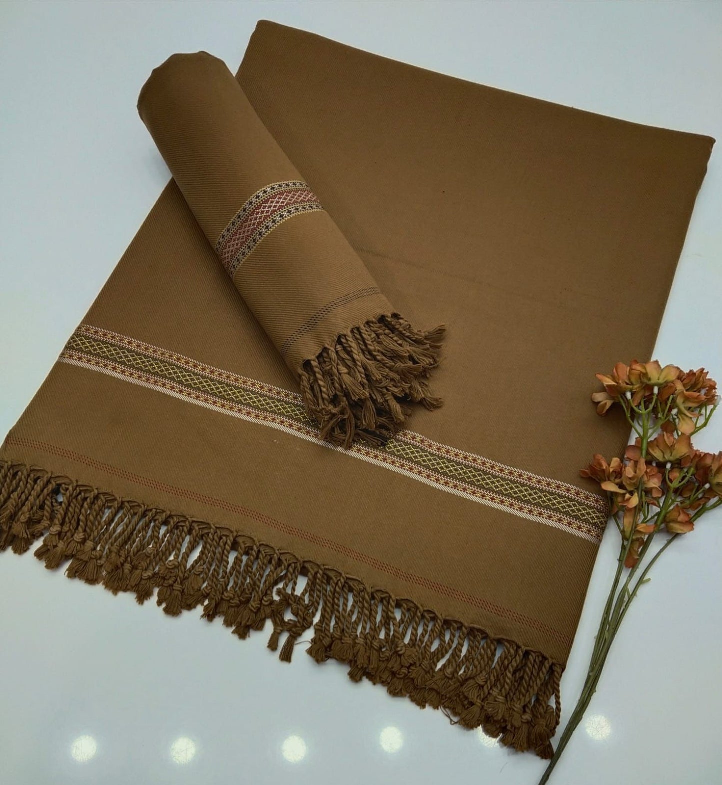 Winter Acrylic wool men shawal