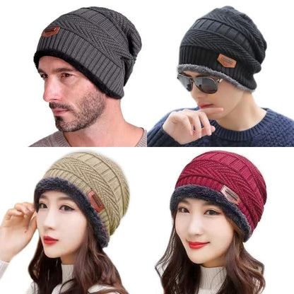 Beanie cap-wool cap with neck warmer for men and women | winter cap for unisex